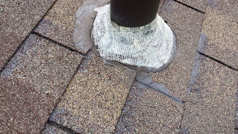 Roof Leaks Cement cracking